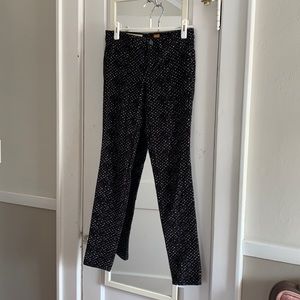 Pilcro corduroy black pants